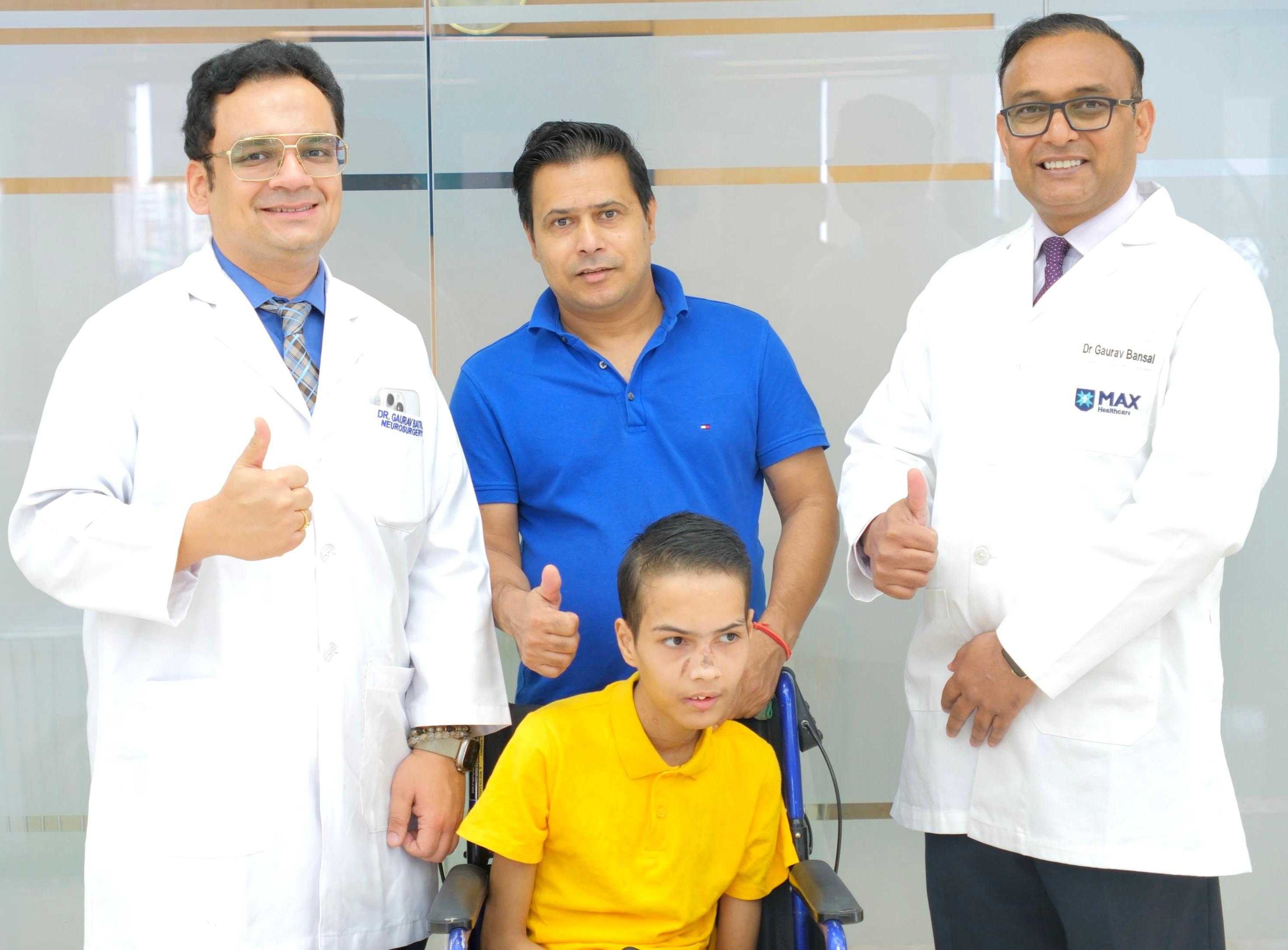 Doctor with patient